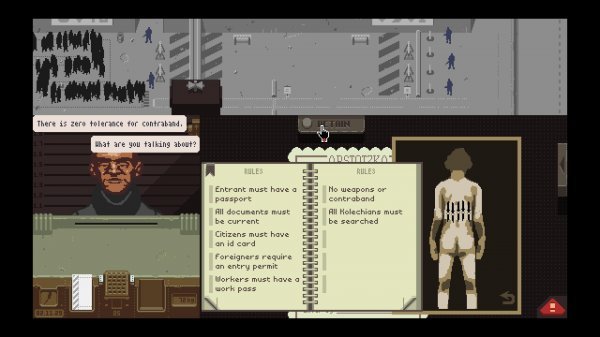 Papers Please nudity