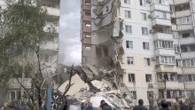 Rusija krivi Ukrajinu za urušavanje stambene zgrade nakon eksplozije
